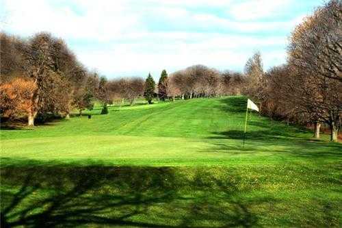 fall view of green at Joseph C. Martin Golf Course (Ernie Bouchard)