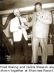 Fred Waring and Jackie Gleason